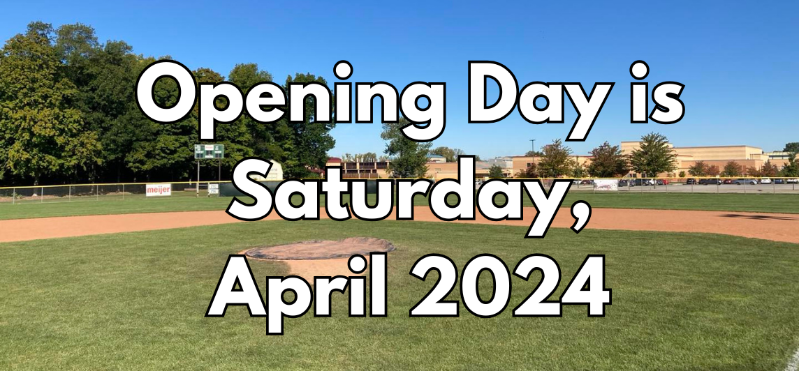 SAVE THE DATE: Opening Day is April 20, 2024