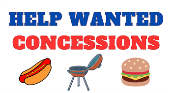 Grill Help Needed for Concession Stand